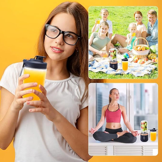 Portable Pro Blender™ — USB-Rechargeable Personal Juicer with Extra Travel Bottle